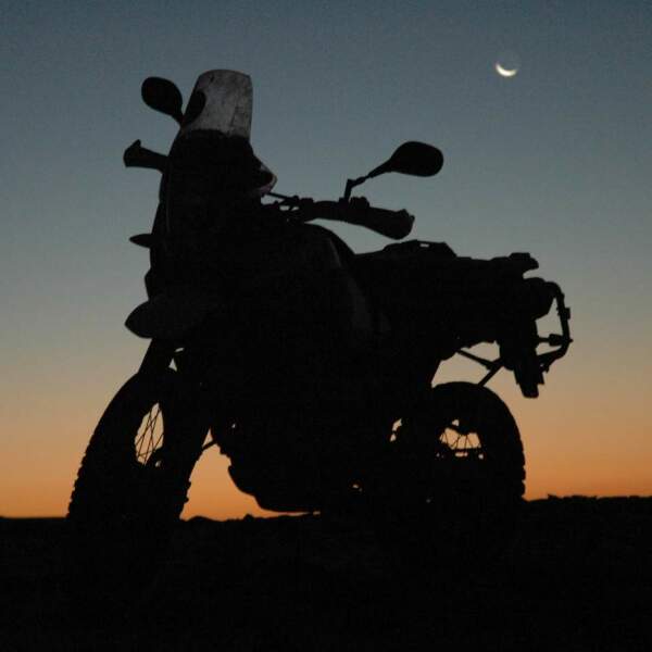 Motorradreisen Afrika Königreich Distanz Landschaften